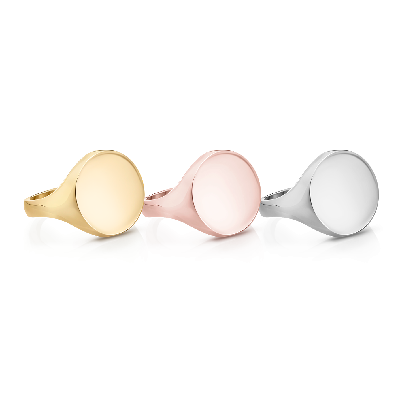 Round Signet Ring