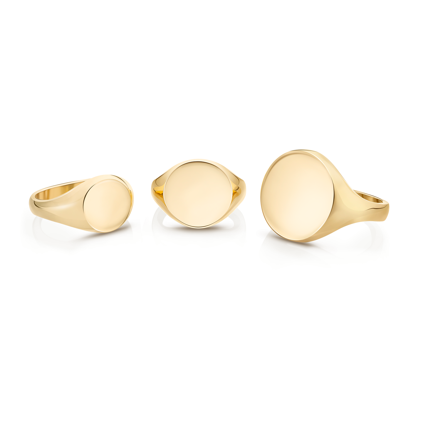 Round Signet Ring