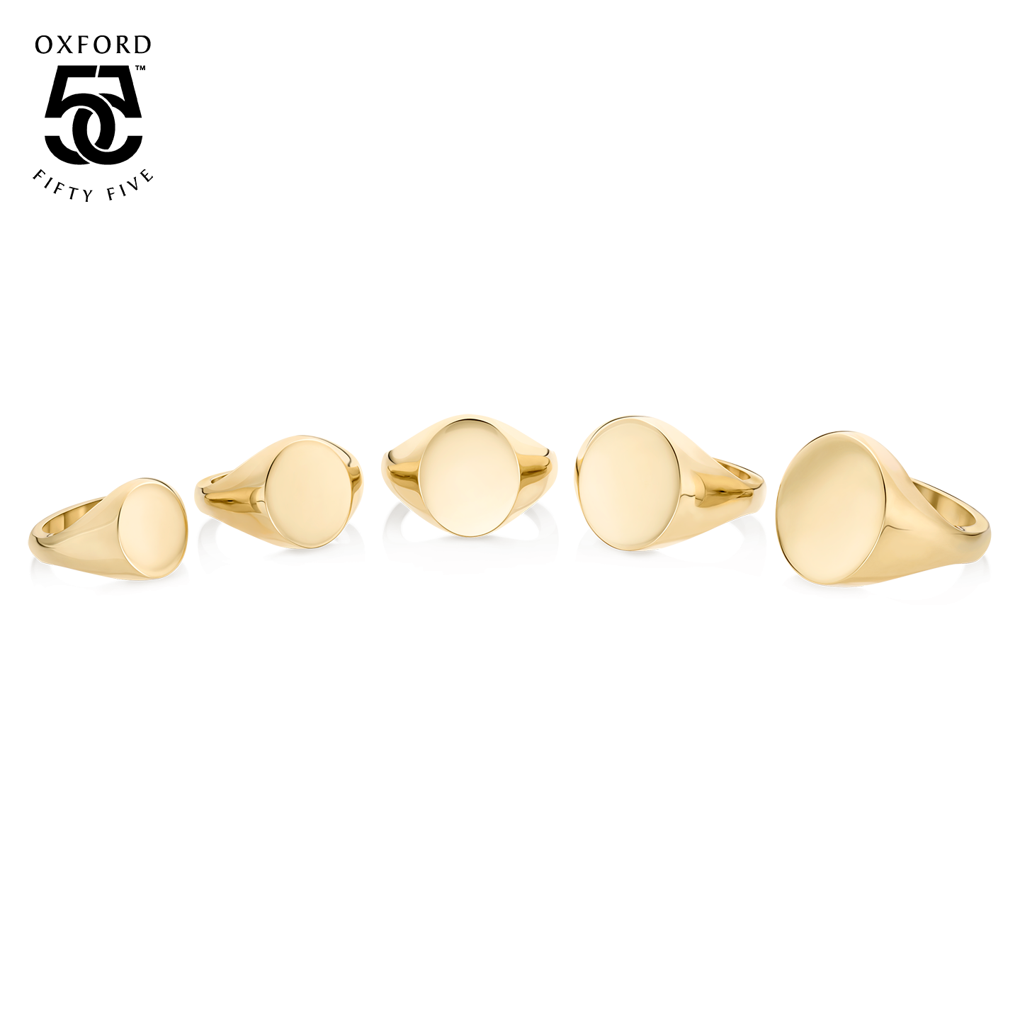 Oxford 55 Signet Ring SMO Gold