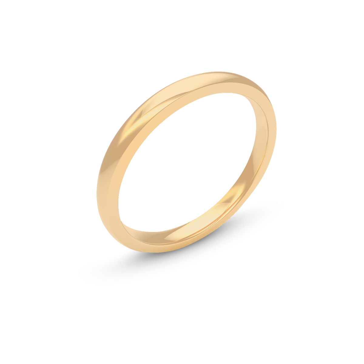 Court Profile Wedding Ring