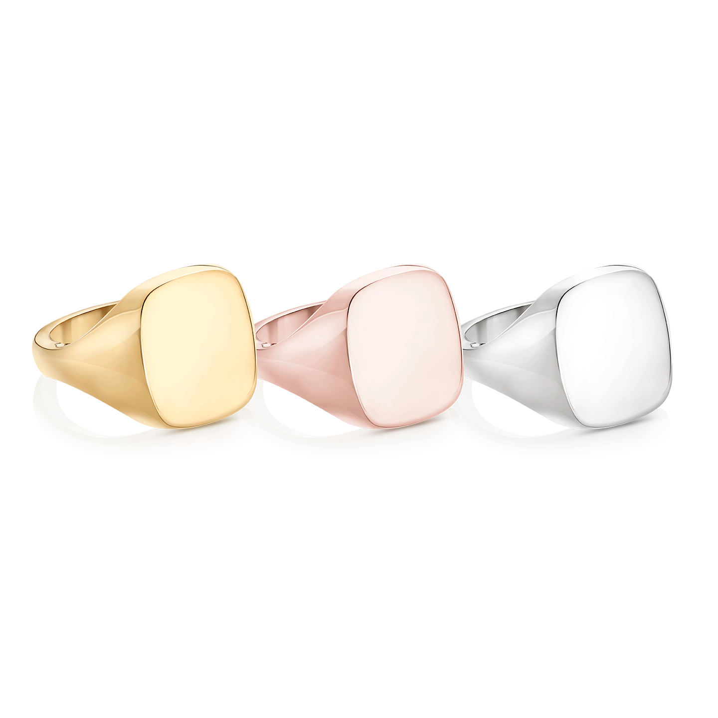 Cushion 55 Signet Ring