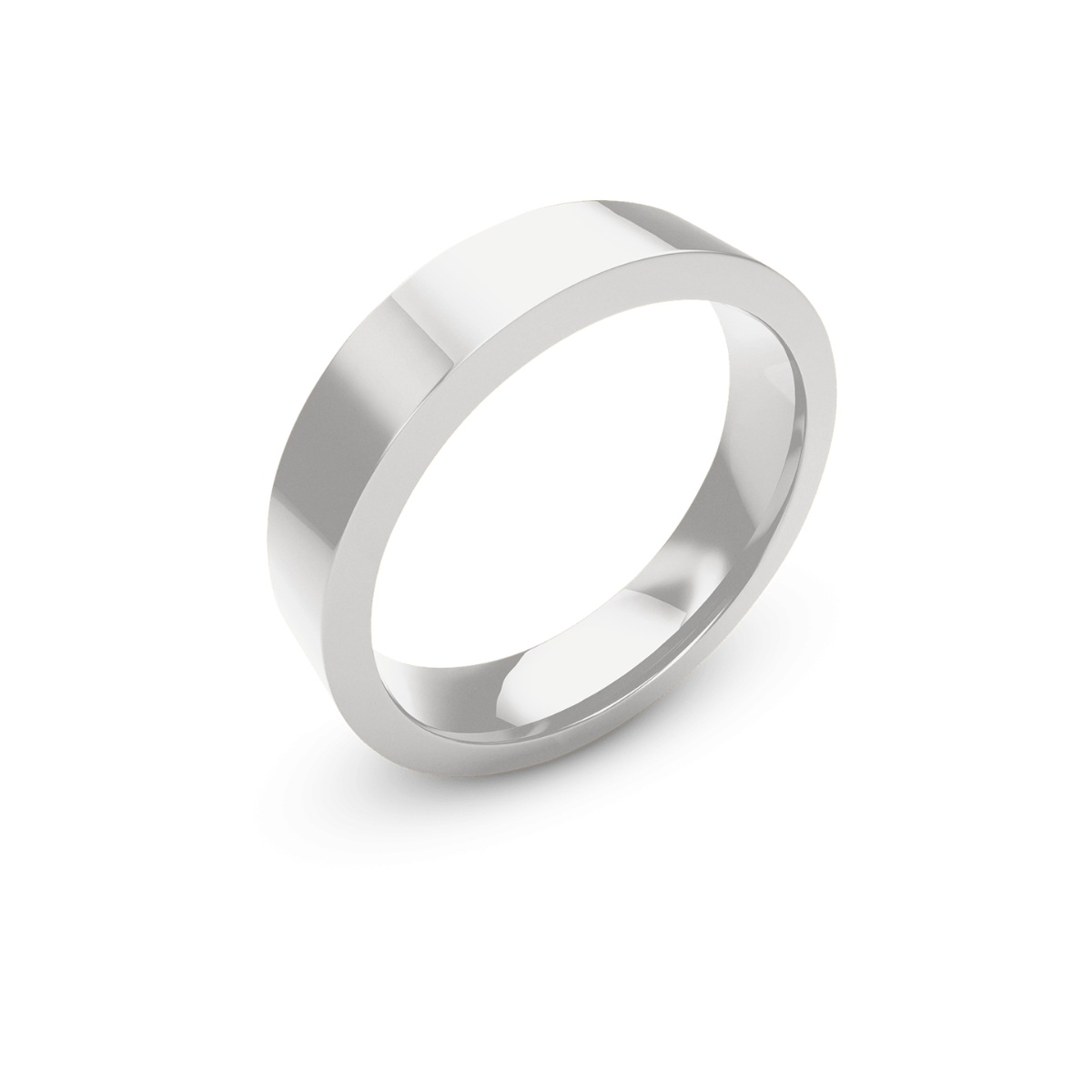 Flat Court Wedding Ring