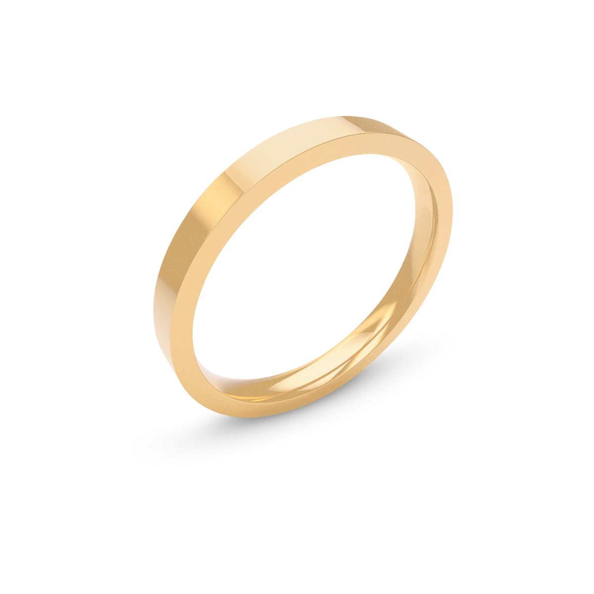 Flat Court Wedding Ring