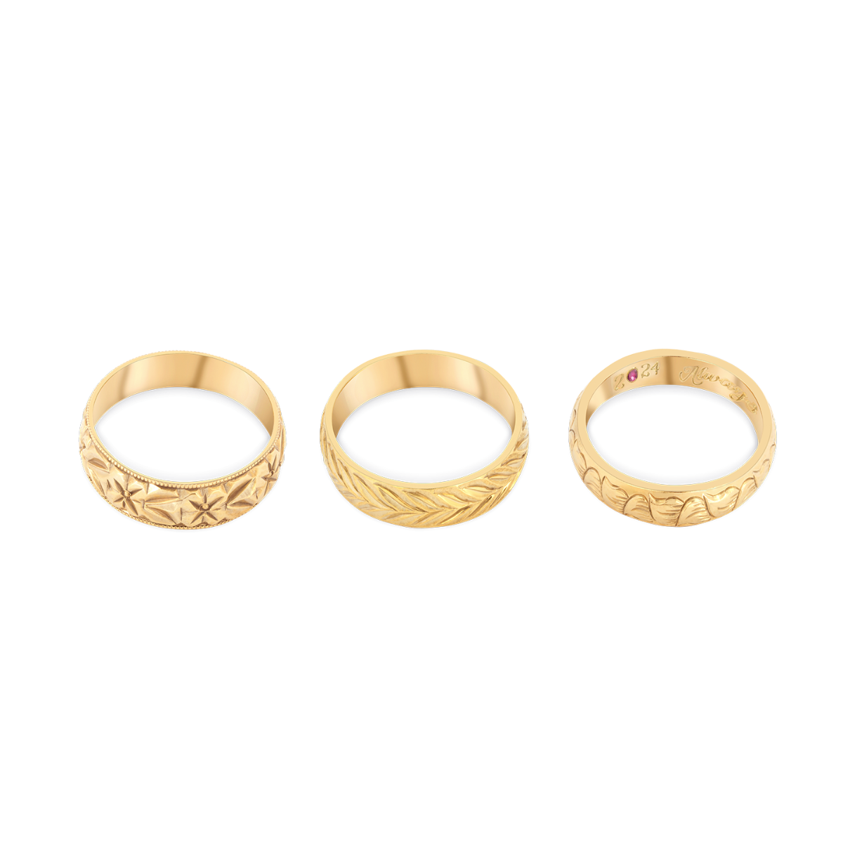 Flat Court Wedding Ring