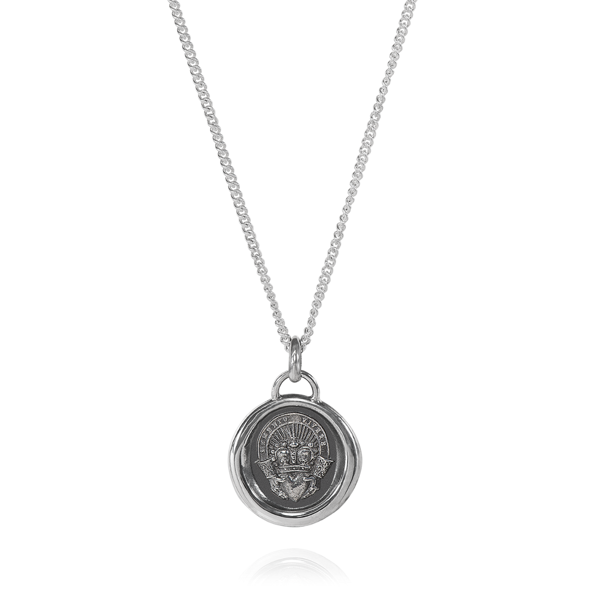 Amulets | Sterling Silver Pendant | Claddagh