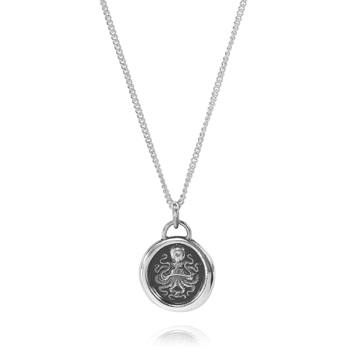 Amulets | Sterling Silver Pendant | Octopus