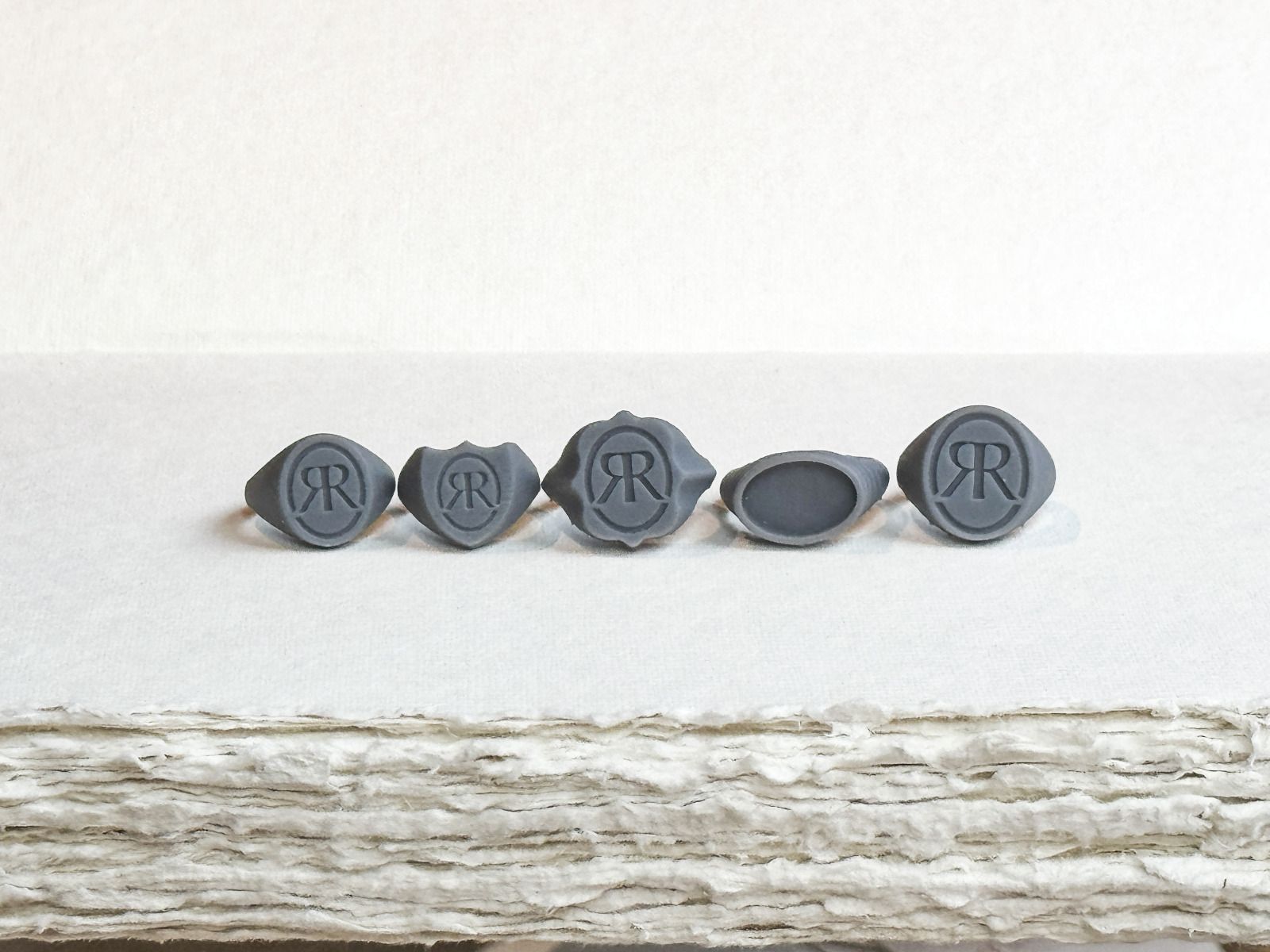Resin Signet Ring Sample Pack