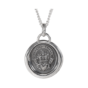 Amulets | Sterling Silver Pendant | Claddagh