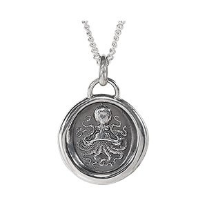 Amulets | Sterling Silver Pendant | Octopus