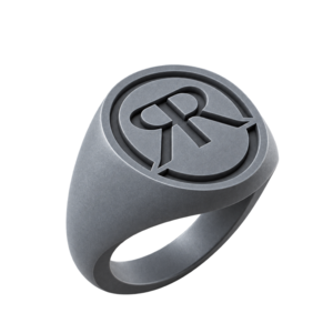Resin Signet Ring