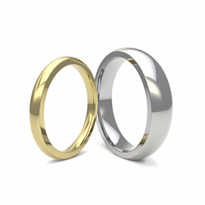 Court Profile Wedding Ring
