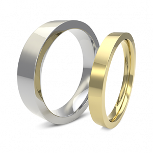 Flat Court Wedding Ring